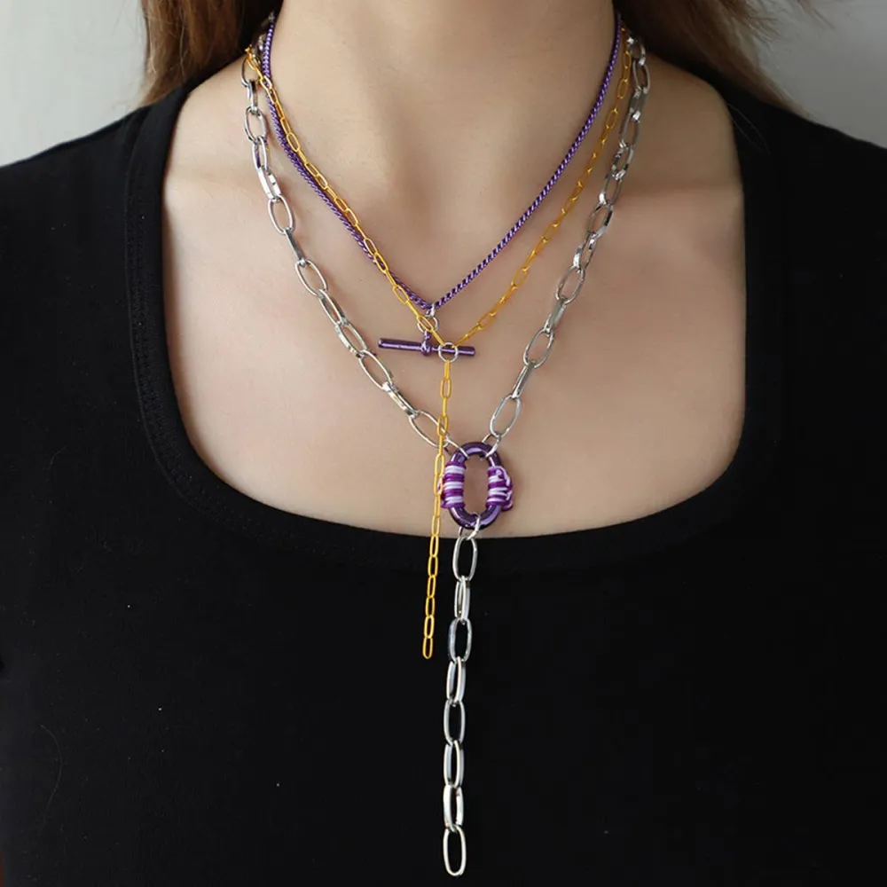 Sculpted Layered Necklace