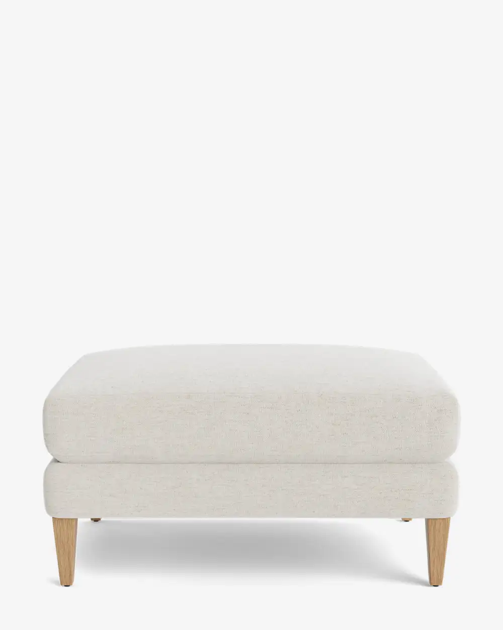 Modern Oak Ottoman