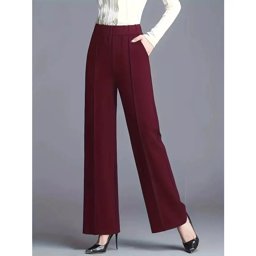 High Waisted Wide Leg Pants