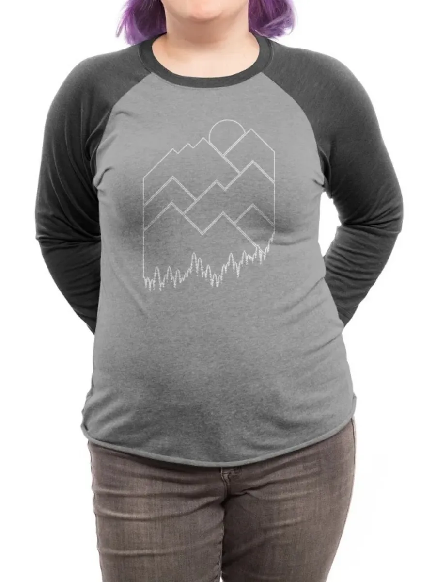 Geometric Mountain Print T-Shirt