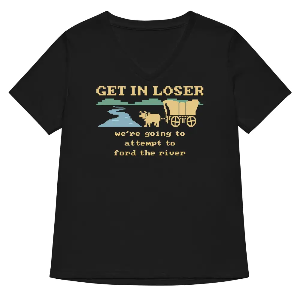 River Crossing V Neck Tee