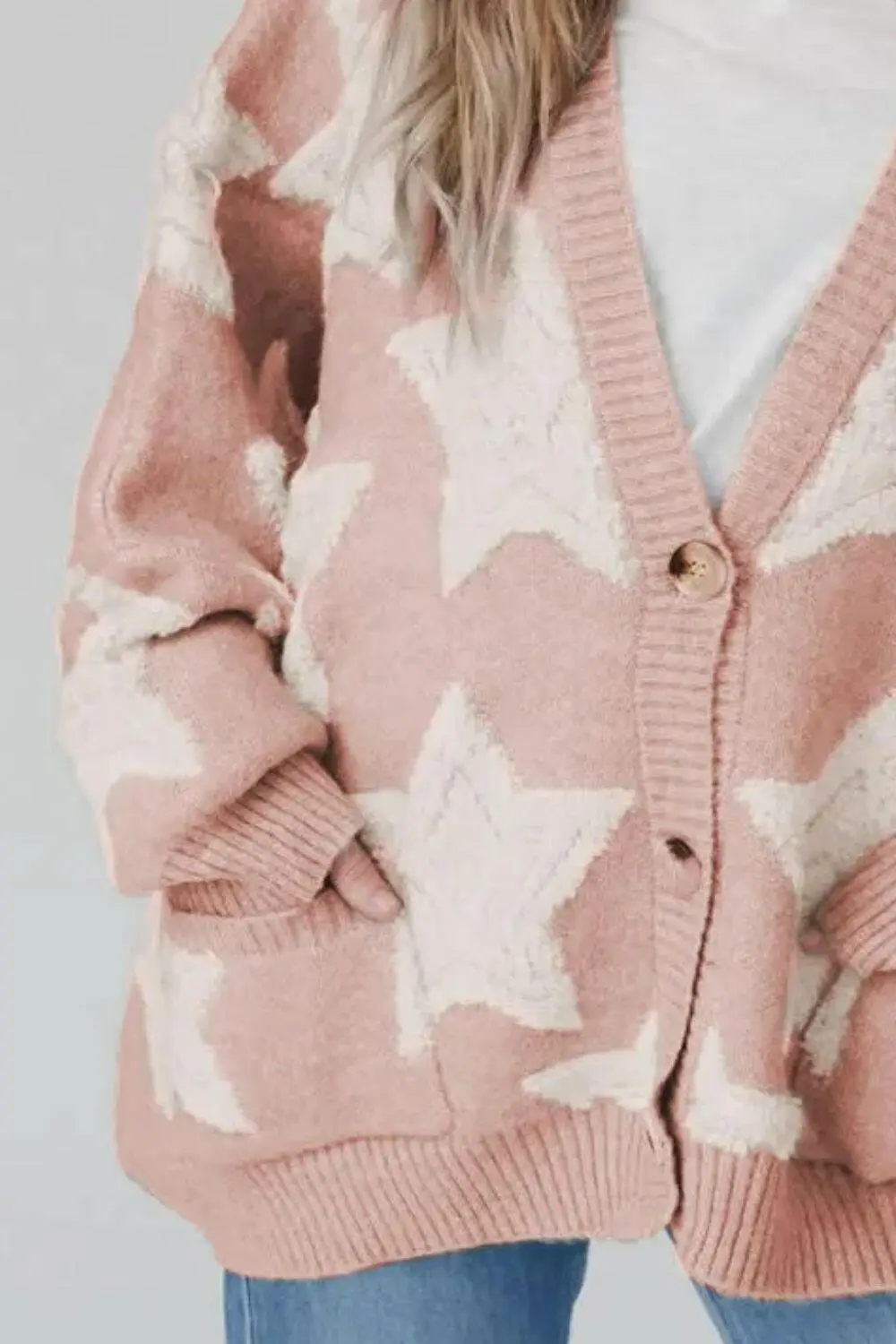 Long Sleeve Button Front Cardigan