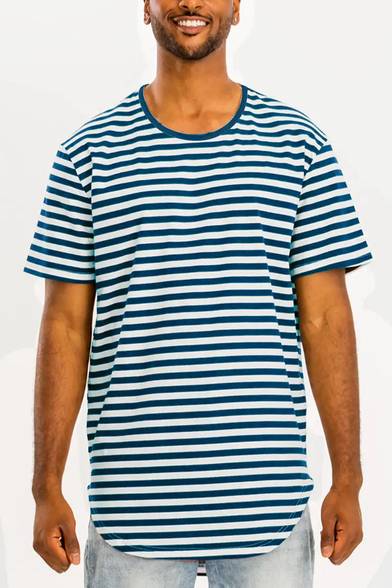 Black White Striped T-Shirt