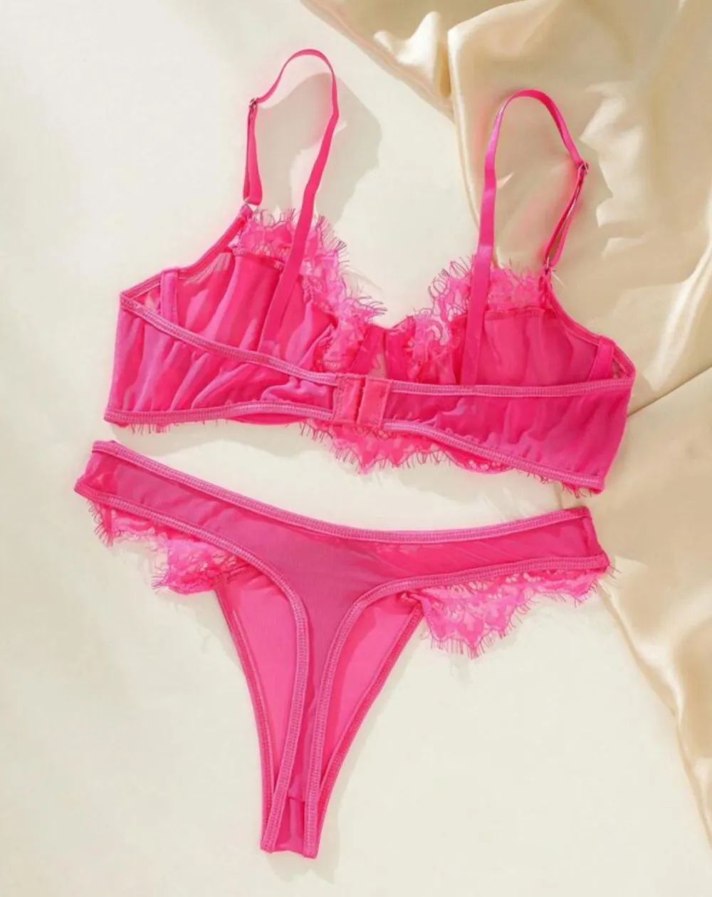 Layered Silk Lingerie Set