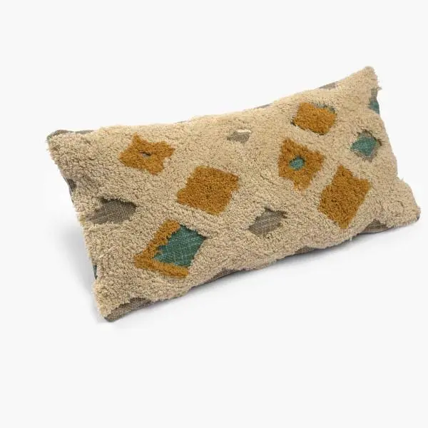 Green Pattern Pillow Cover