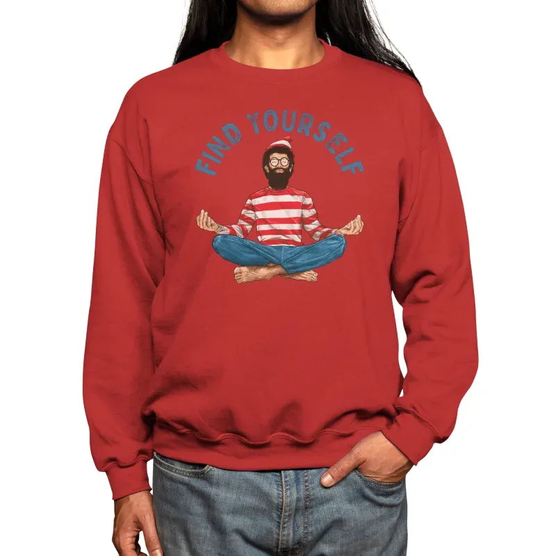 Meditation Round Neck Sweatshirt