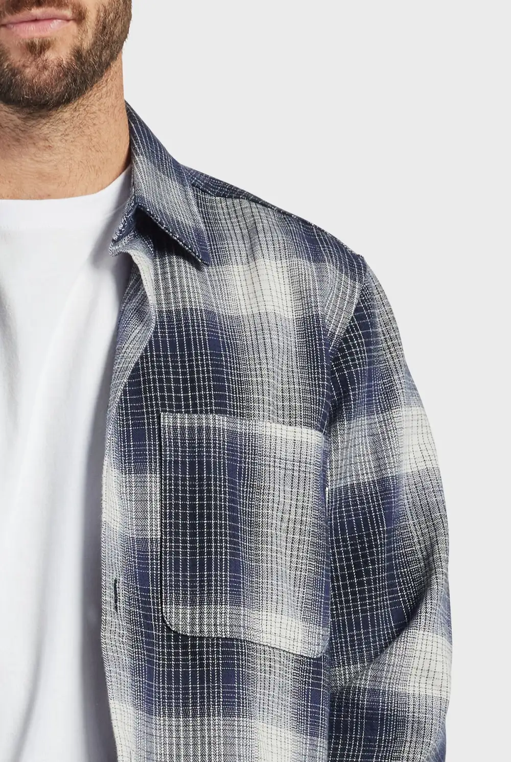 Plaid Flannel Casual Long Sleeve Shirt