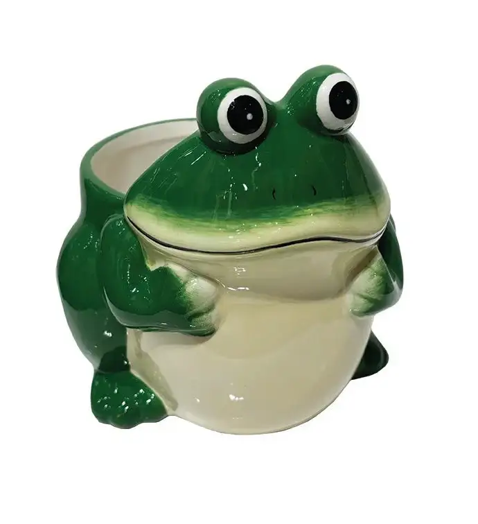 Smiling Frog Accent Planter
