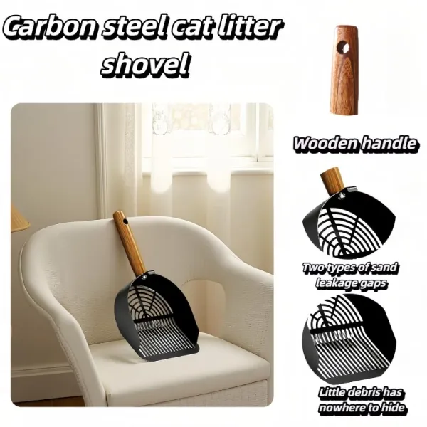 Metal Cat Litter Scoop