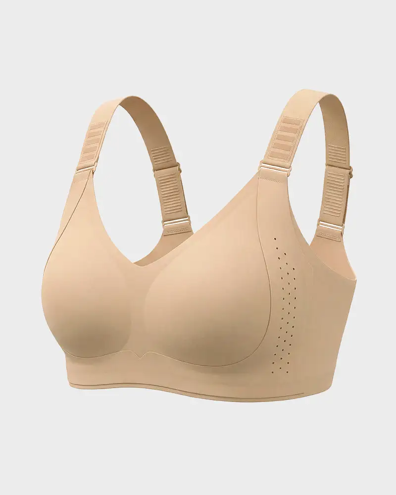 Piano Clasp™ V-Neck Wireless Minimizer Bra