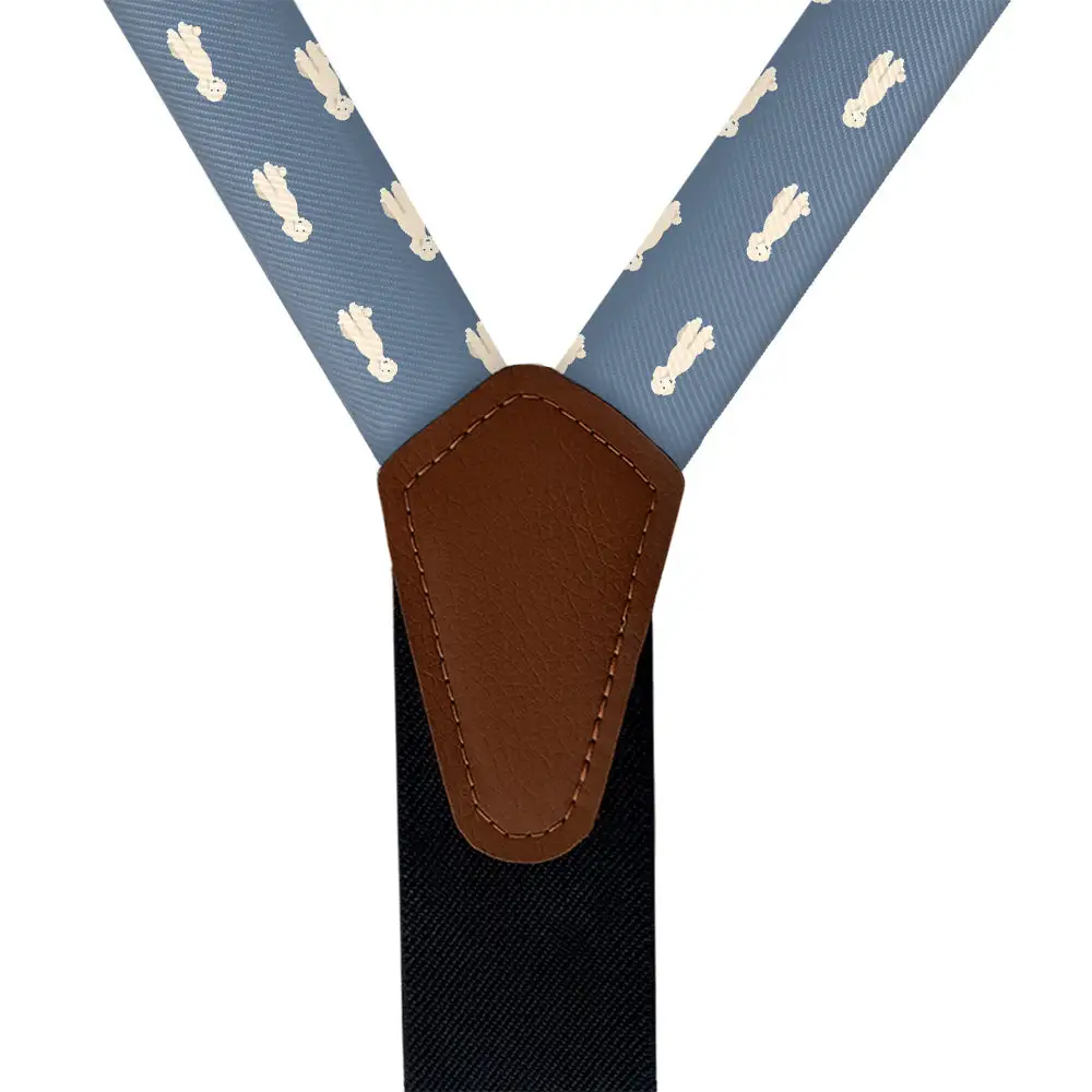 Poodle Dog Theme Suspenders