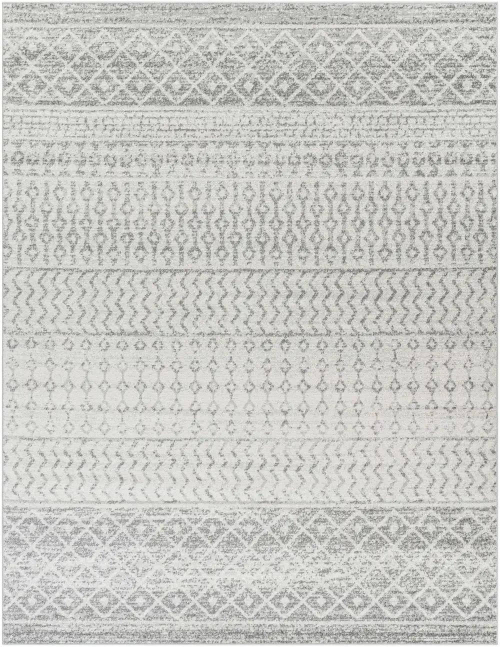 Refined Modern Polypropylene Area Rug