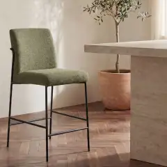 Classic Silhouette Contemporary Counter Stool