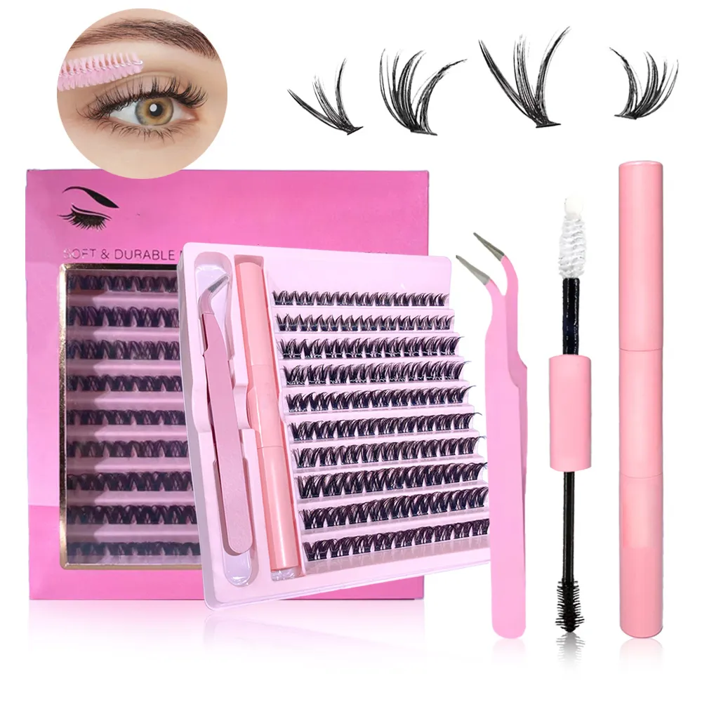 DIY Cluster False Eyelashes