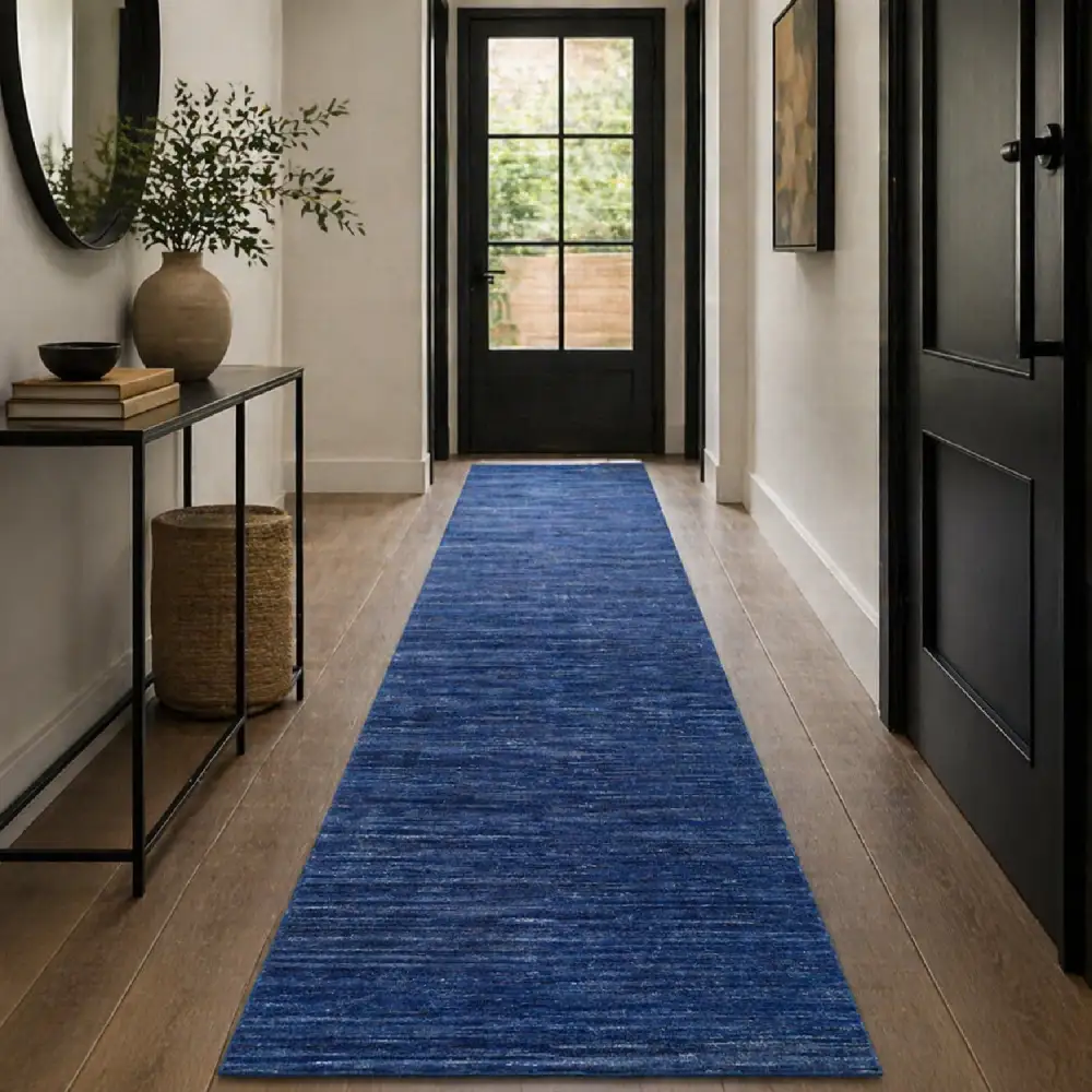 Hand-Knotted Wool Table Runner