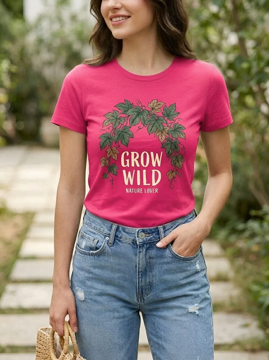 Nature Lover Grow T-Shirt Playful