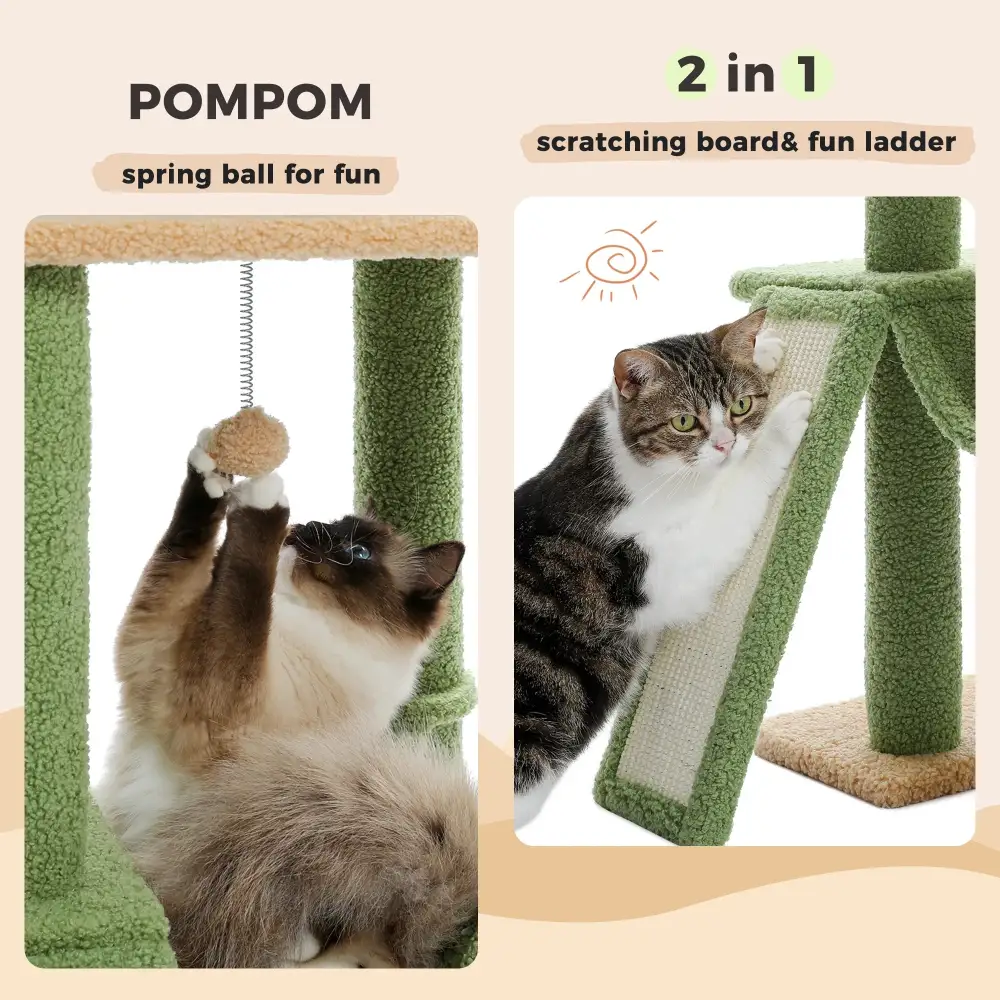 Comfortable Cat Climbing Tree For Cat