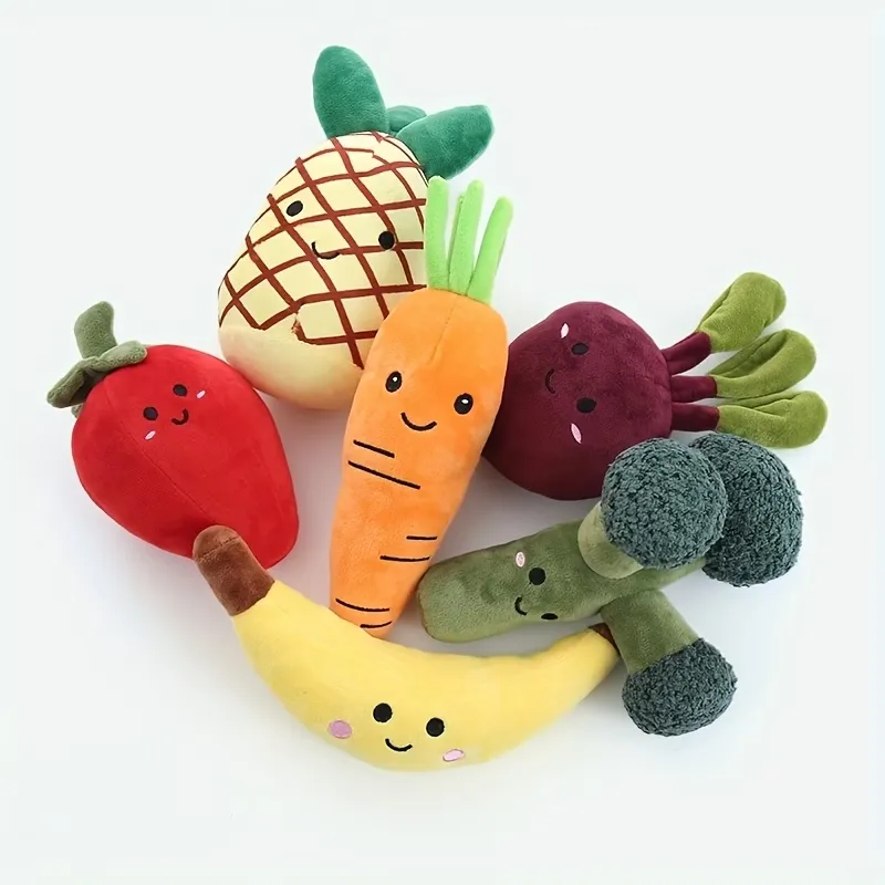 Pet Vegetable Plush Toy