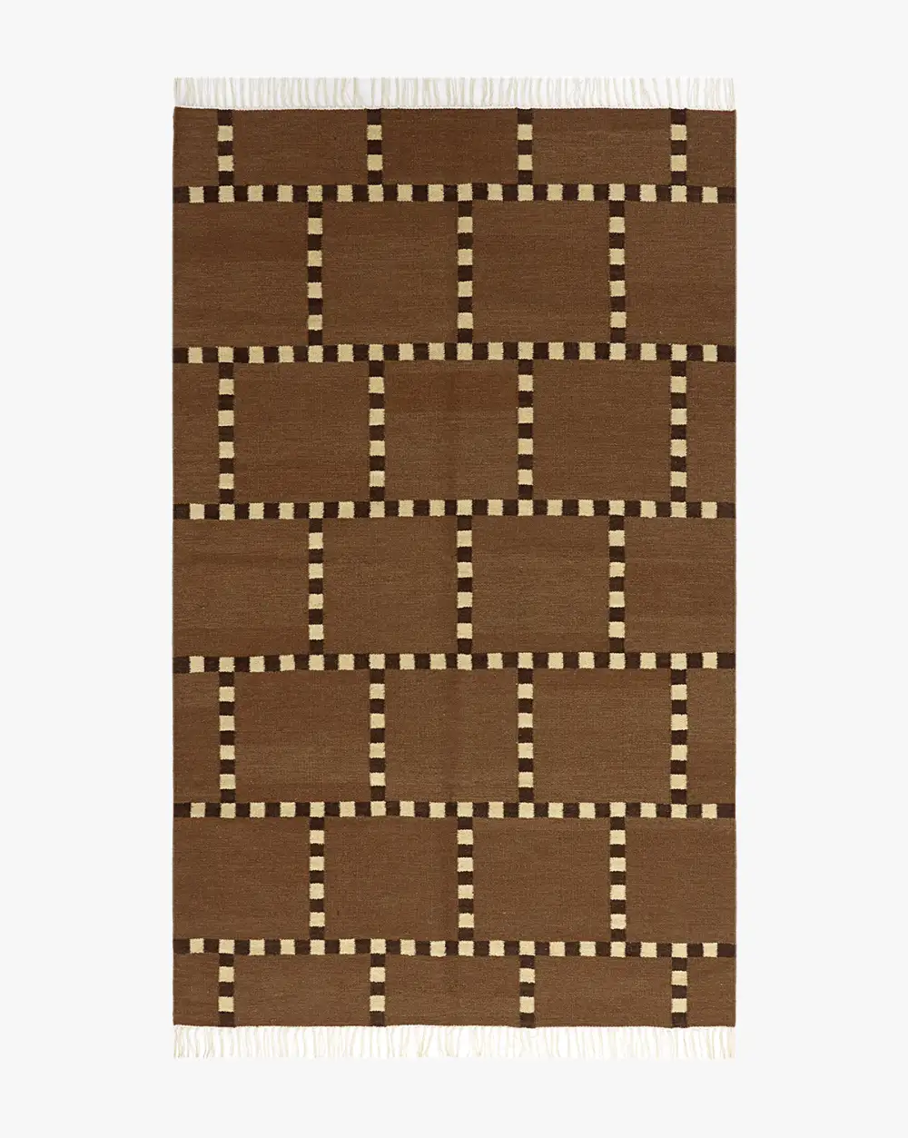 Geometric Handwoven Wool Area Rug