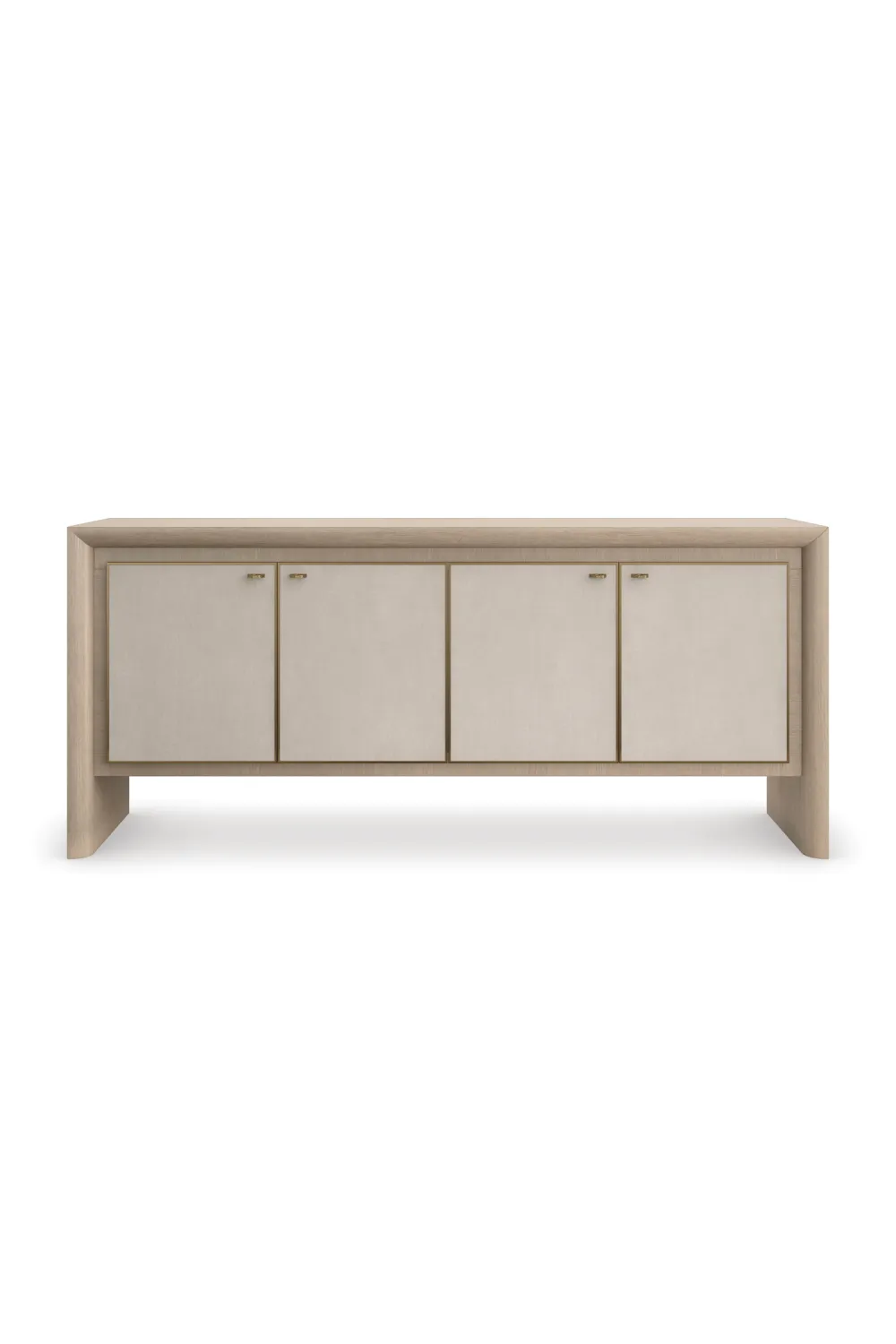 Sun-Drenched Oak Sideboard