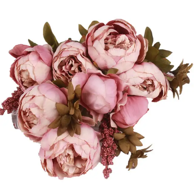 Room Artificial Peony Bouquet