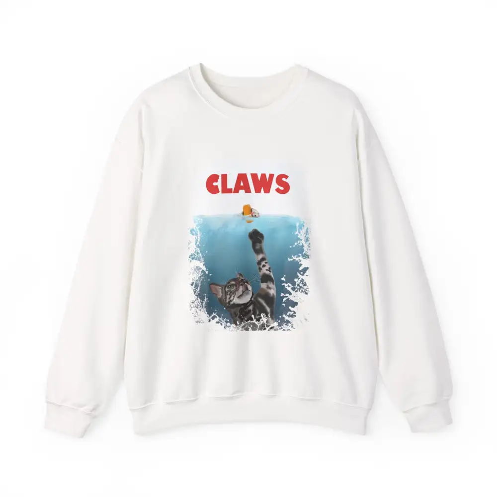 Playful Cat Claws Crewneck Sweatshirt