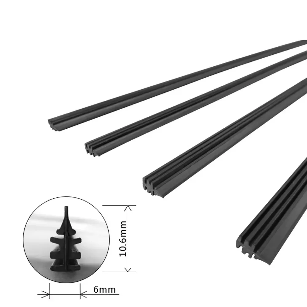 Durable And Wear-Resistant Frameless Silicone Wiper