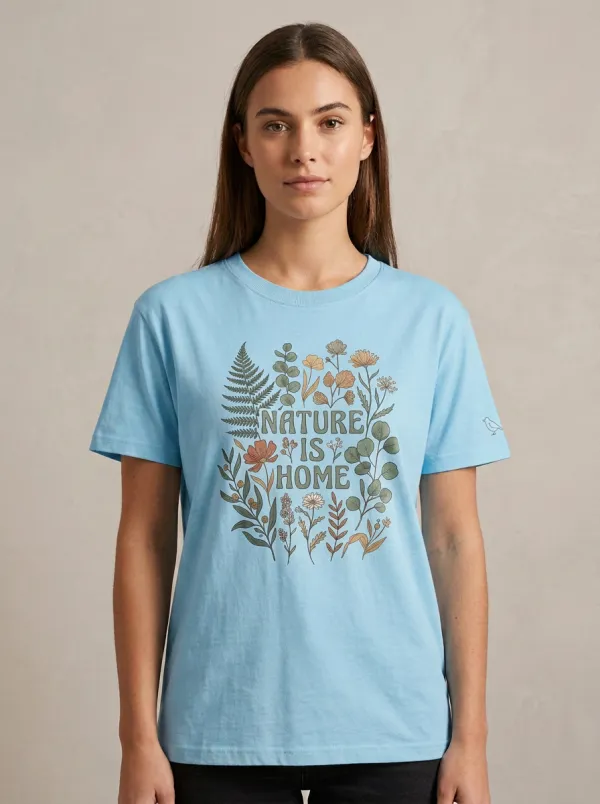 Nature Lover Botanical Floral T-Shirt
