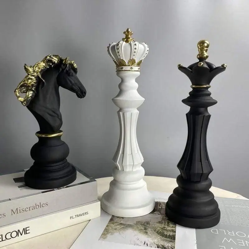 Decorative Chess Piece Sculpture