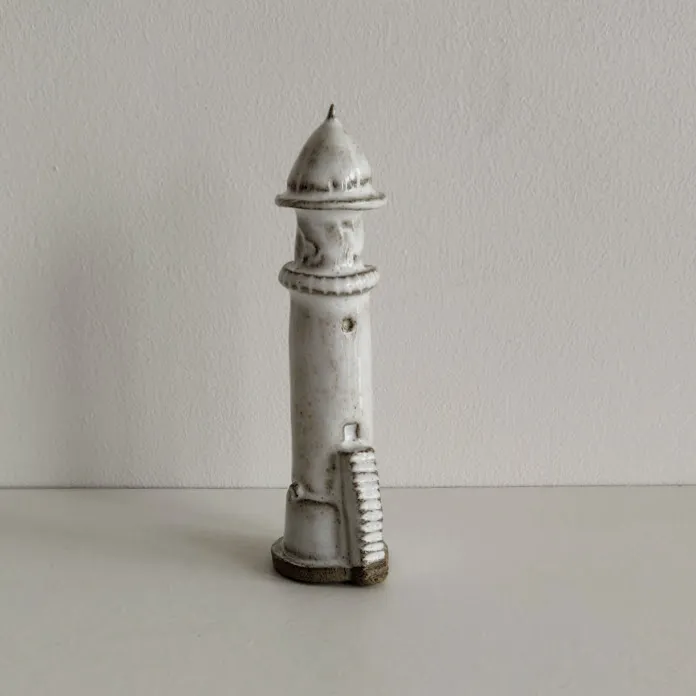 Ceramic Lighthouse Ornament