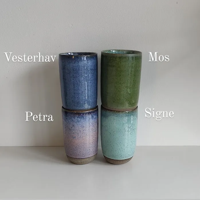 Hand Glazed Stoneware Bud Vase