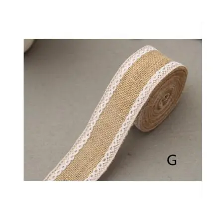 Protective Burlap Lace Ribbon Roll