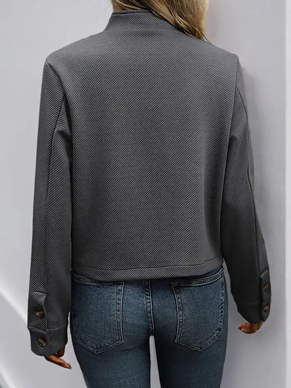 City Button Front Jacket