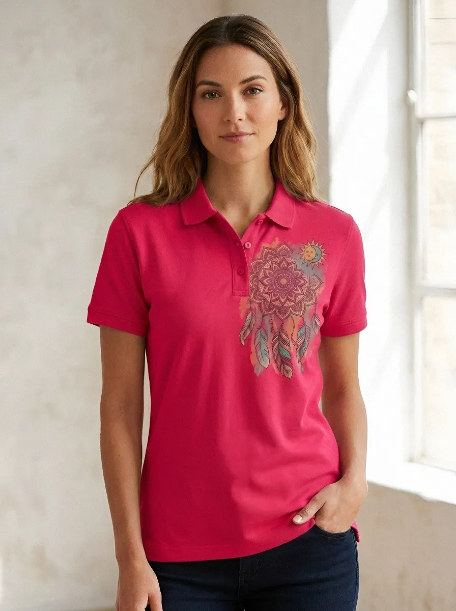 Bohemian Mandala Dreamcatcher Casual Shirt