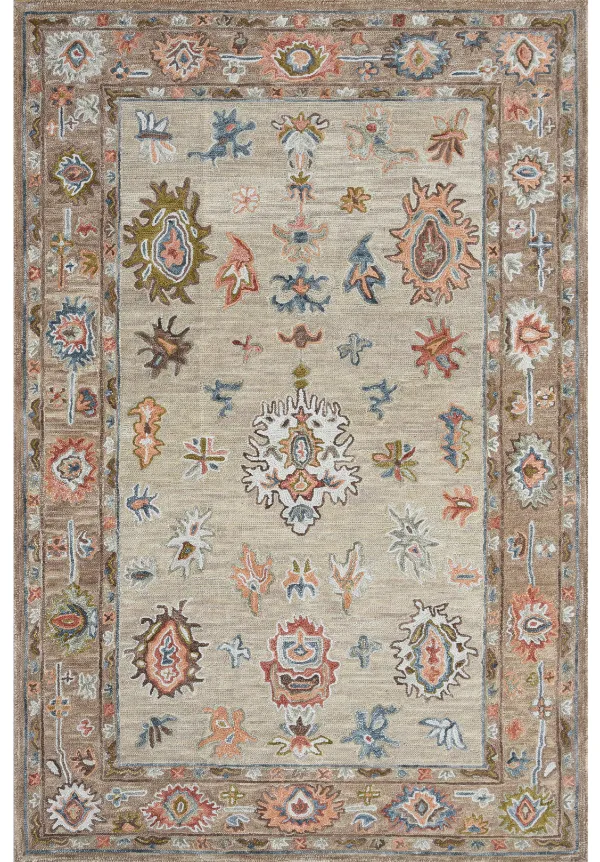 Hand Tufted Traditional Contemporary Wool Area Rug