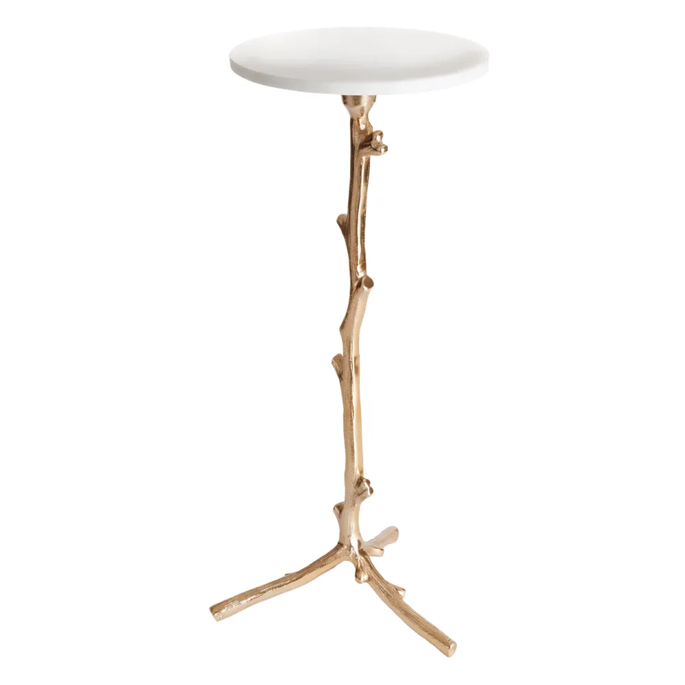 Modern Marble Top Side Table