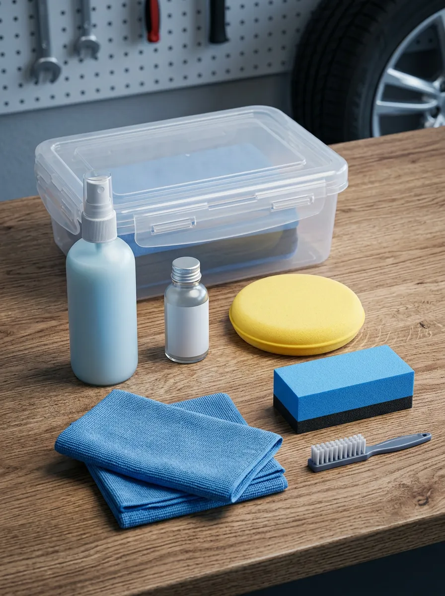 Automotive Interior Cleaning and Restoration Tool Kit
