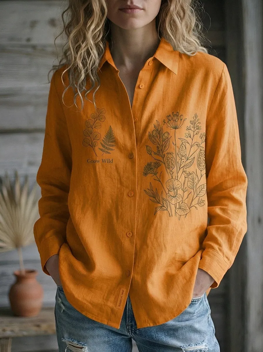 Nature Lover Grow Casual Shirt