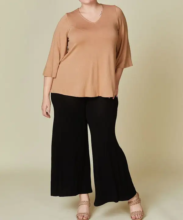 Bamboo Curvy Top