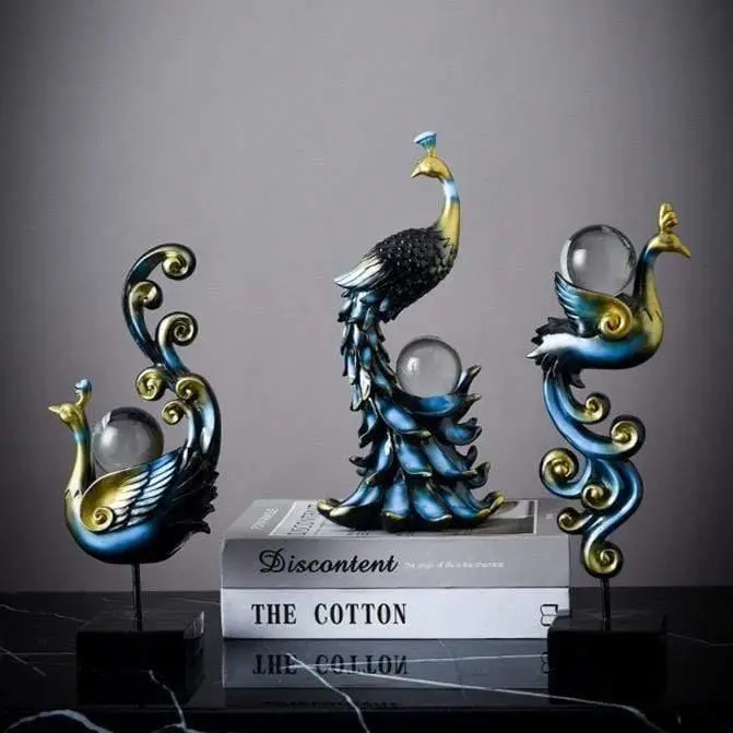 Vibrant Abstract Accent Sculpture
