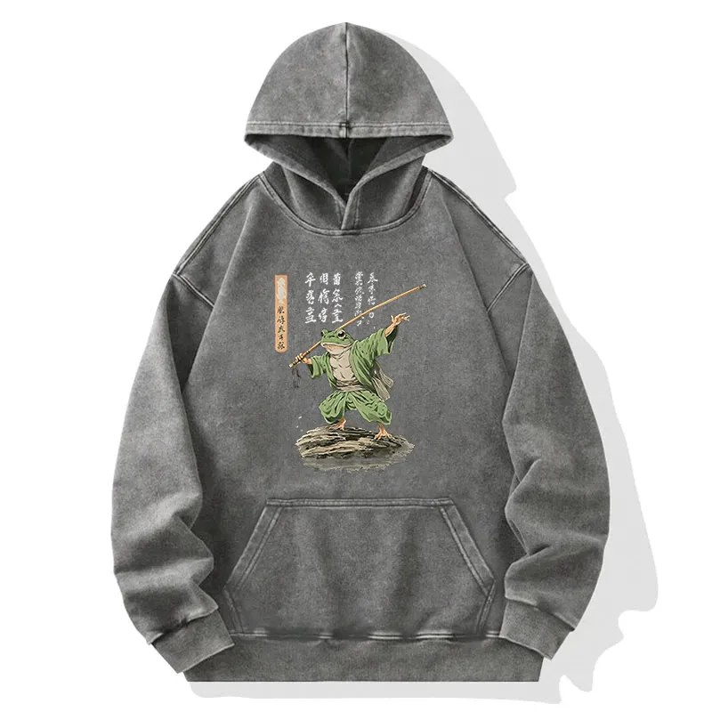 Samurai Frog Art Hoodie