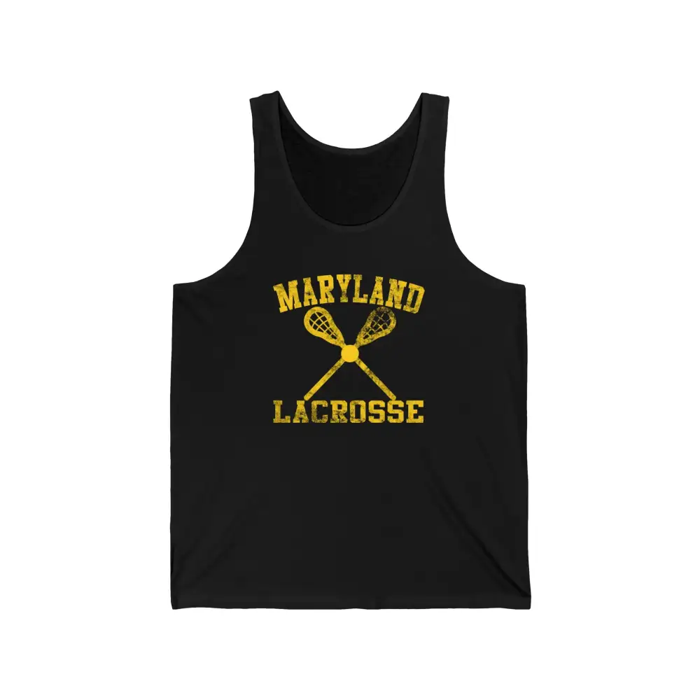 Crossed Lacrosse Graphic Tank Top