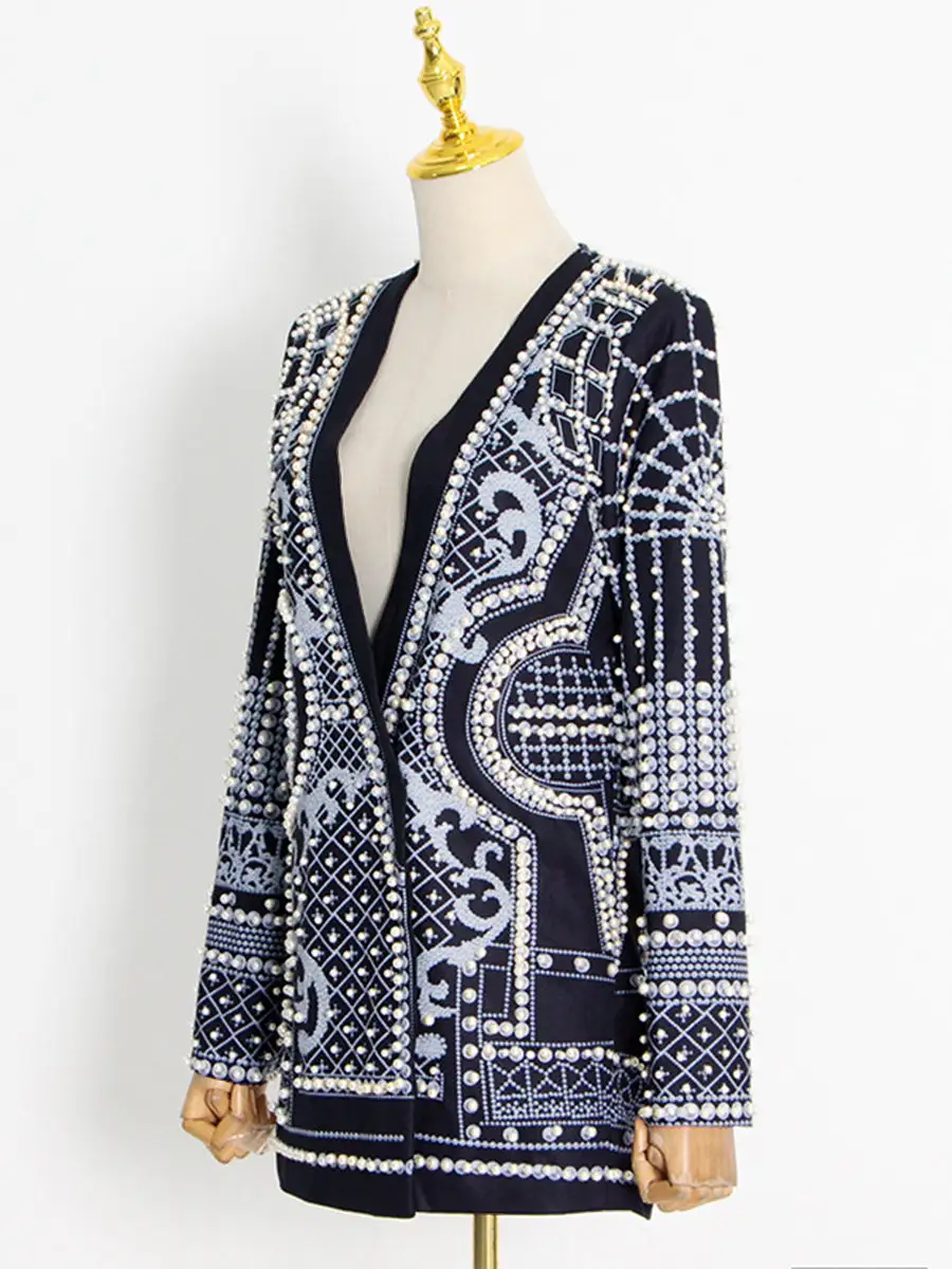 Printed Blazer Essential