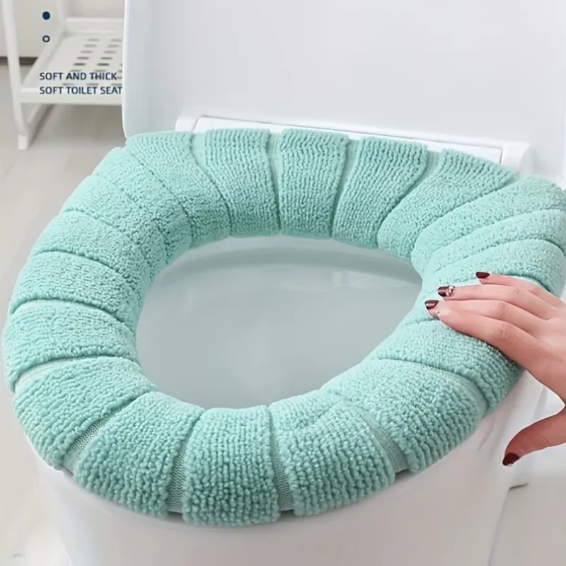 Plush Toilet Seat Cover