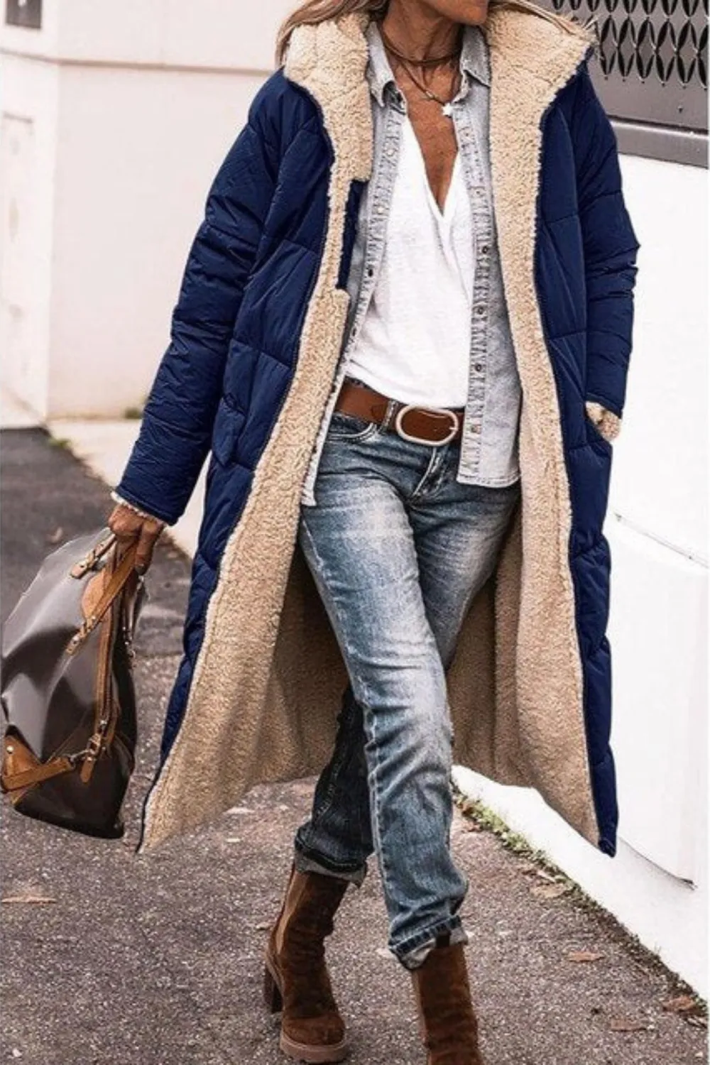 Textured Comfortable Coat