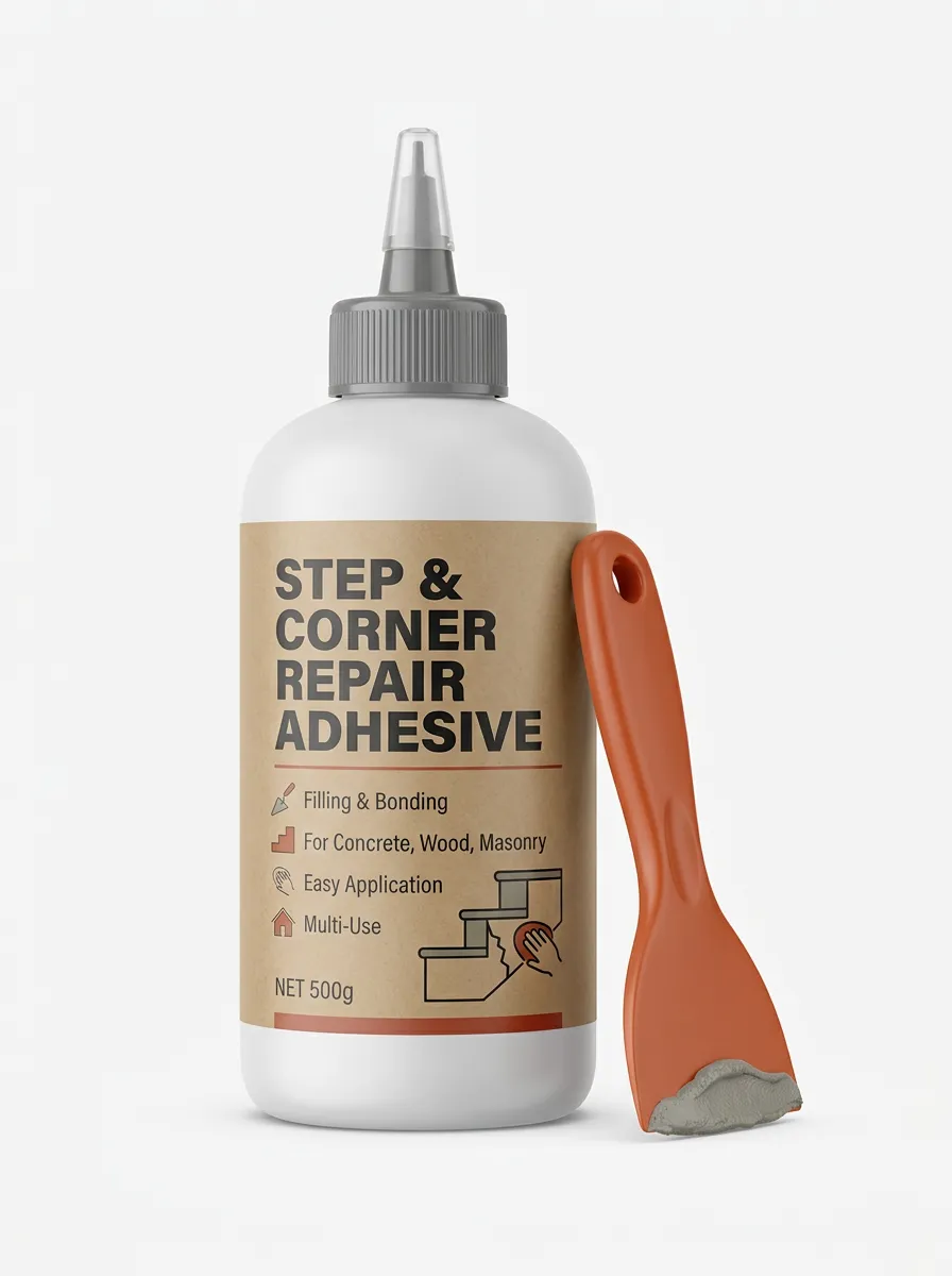 Masonry Concrete Wood-Surface Step Repair Adhesive
