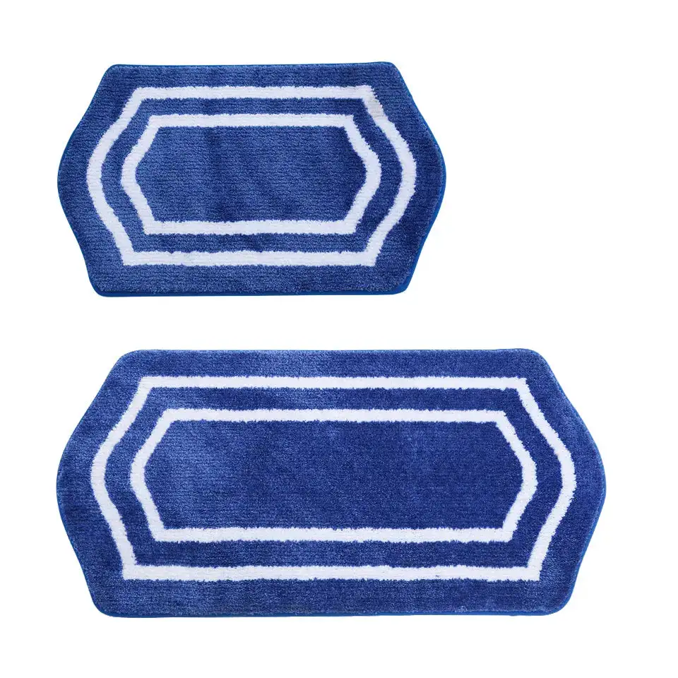Plush Oval Bath Rug