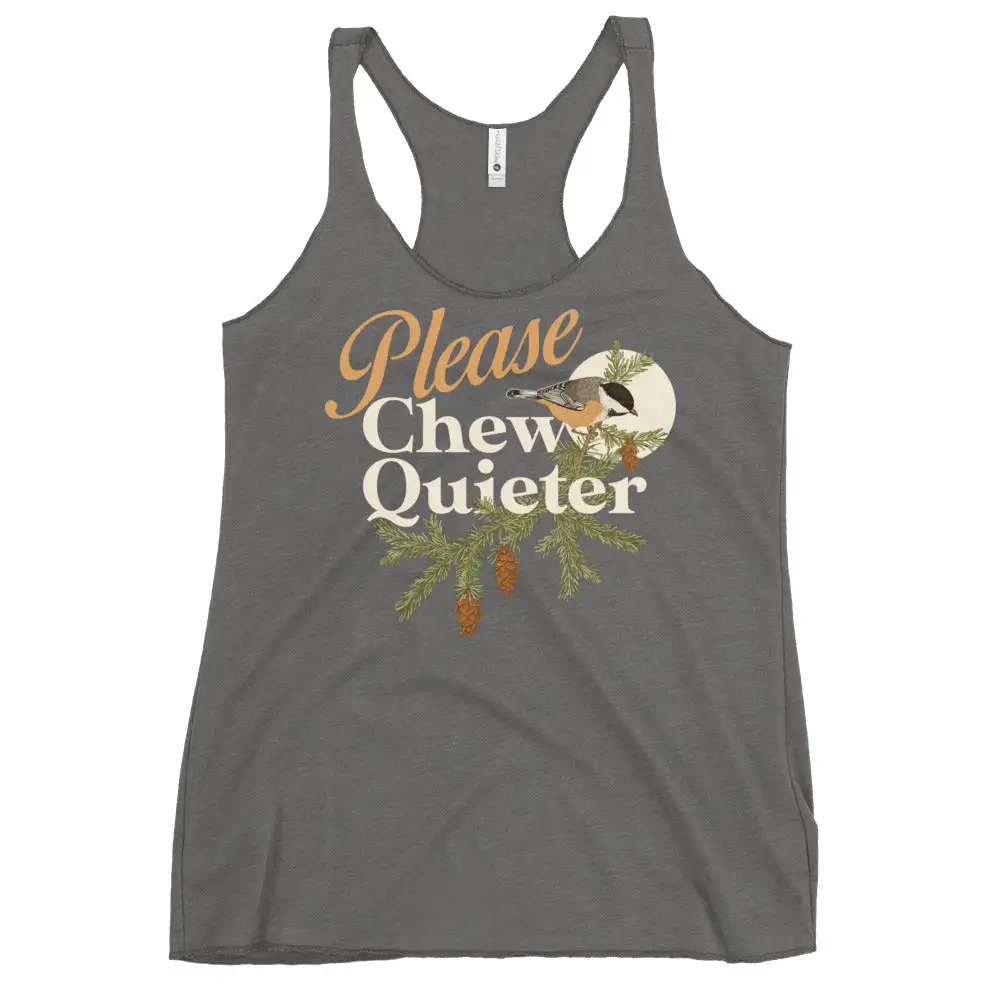 Quiet Chew Racerback Tank