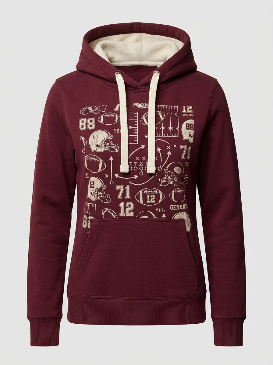 Women's Varsity Classic Football Hoodie