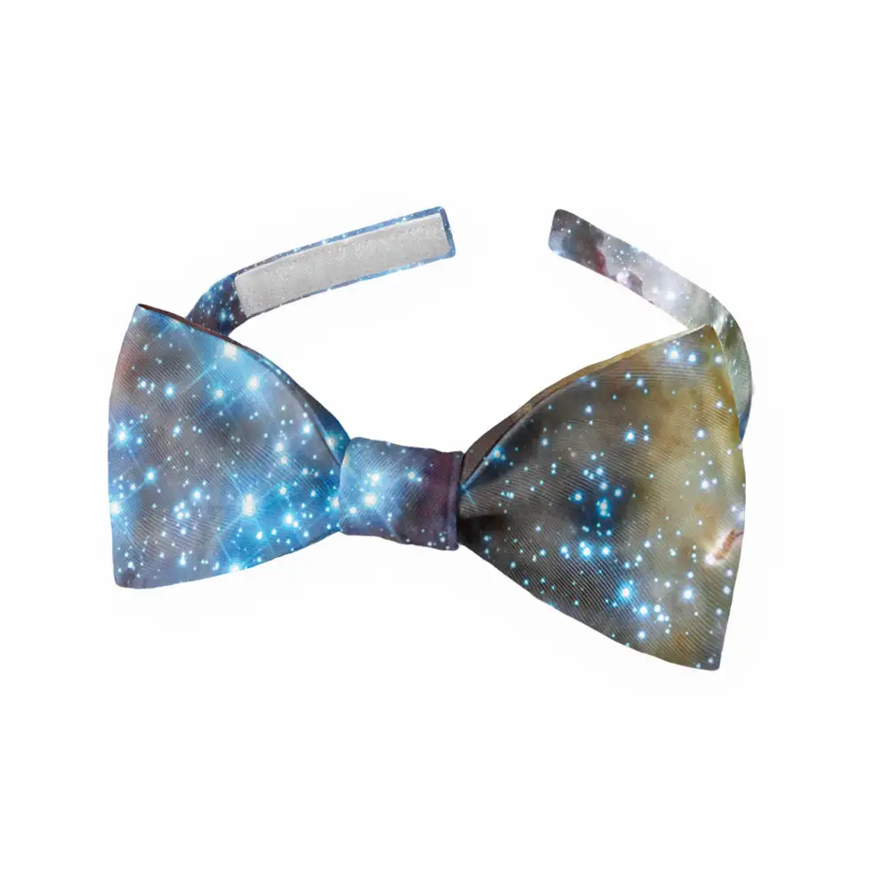 Stars Collide Pattern Bow Tie
